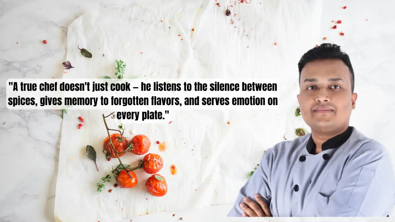 Dr. Chef Supritam Basu - Chef Author Philosopher